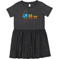thumbnail image 3 of Inktastic Colorful Toy Train Girls Toddler Dress, 3 of 5