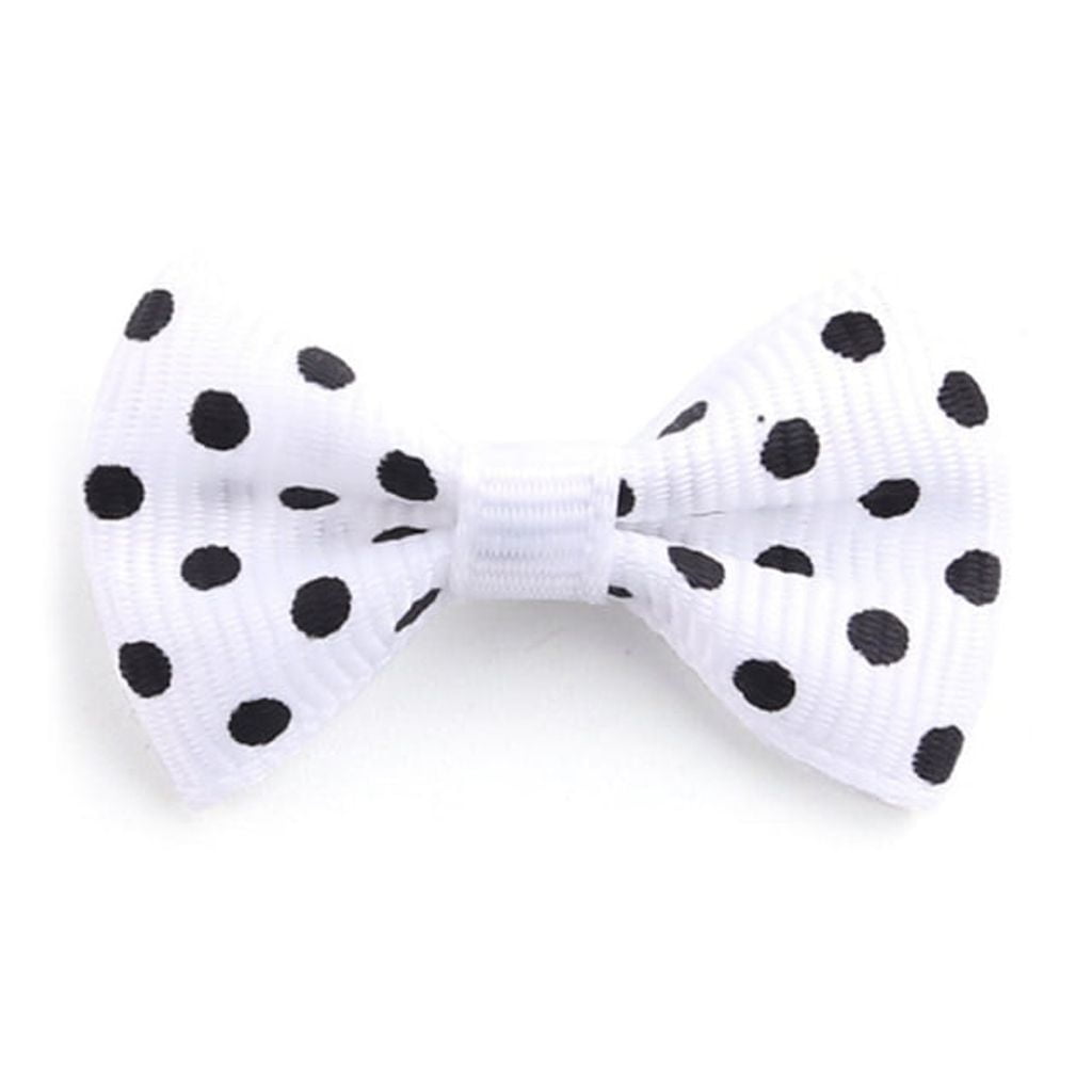 500Pcs Grosgrain Ribbon Bowknots Embellishments 4cm Bowknot for Hair Bow Hair Pin, Card Making Gift Wrap Decorations