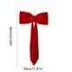 thumbnail image 3 of Colgante adorno de árbol de terciopelo de Navidad | Decoración de lazo colgante de poliéster rojo | Decoración duradera y reutilizable para escaparates navideños | Tamaños múltiples: 28x12cm, 3 of 6
