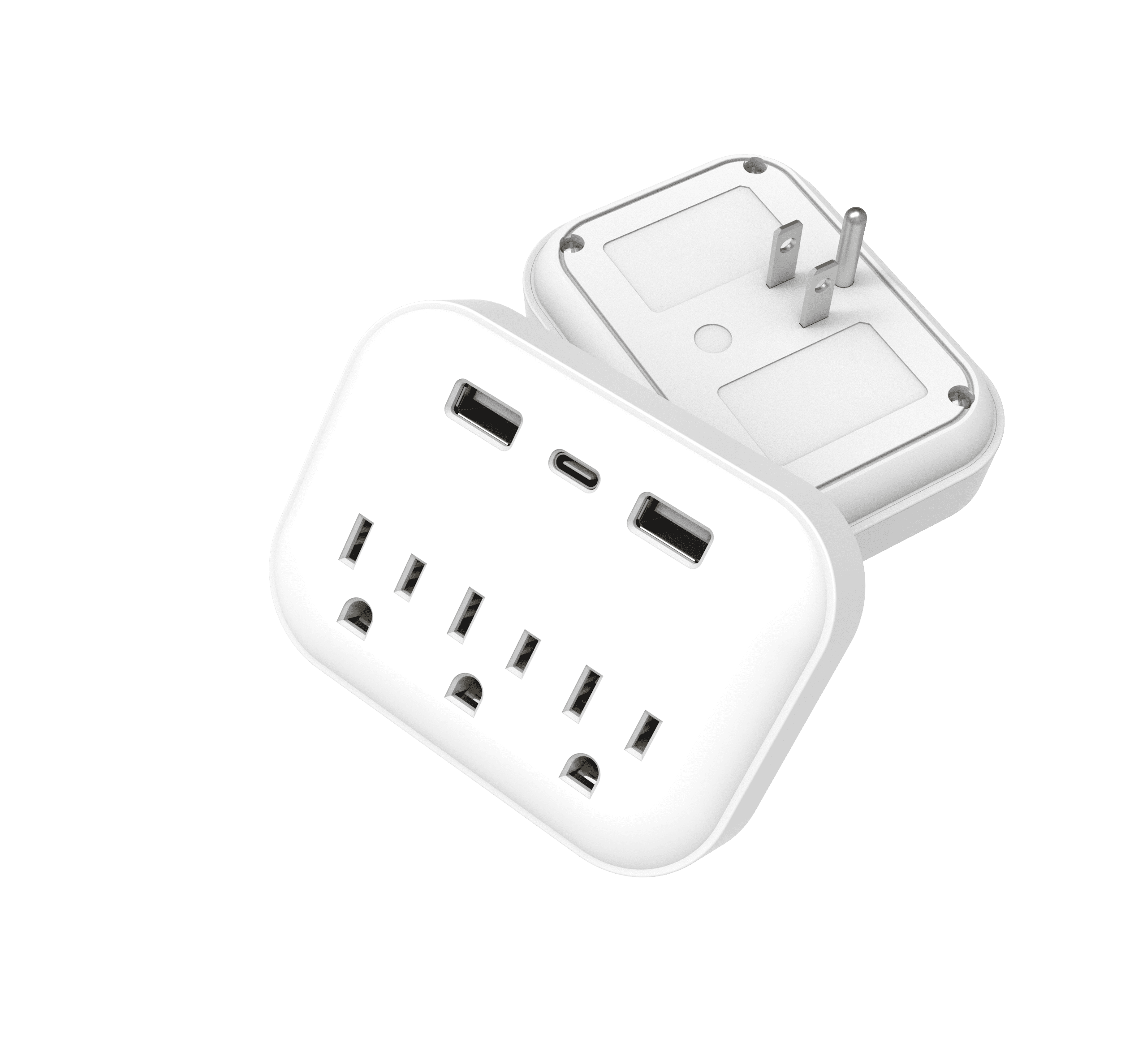 Hyper Tough 3-Outlet Surge Protector with 3 USB Ports