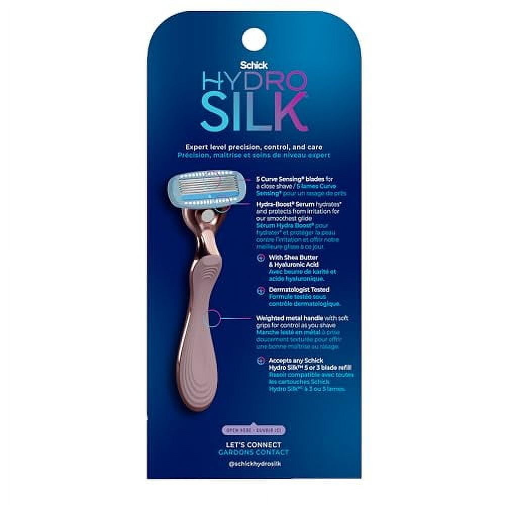 Schick Hydro Silk Rose Gold Razor Kit 2