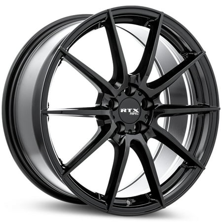 18 Inch Black Alloy Wheel Rim for Toyota Prius AWD-e, RTX 83244 18x8 5x100 5Lug