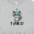 thumbnail image 4 of Inktastic 3rd Birthday Funny Raccoon 3 Year Old Girls Toddler Dress, 4 of 5