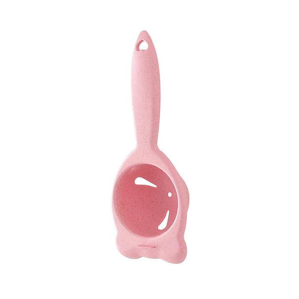 Cateissary Filtro separador de clara de yema de huevo Extractor de divisor de huevo de plástico de dibujos animados Cocina y Comedor
