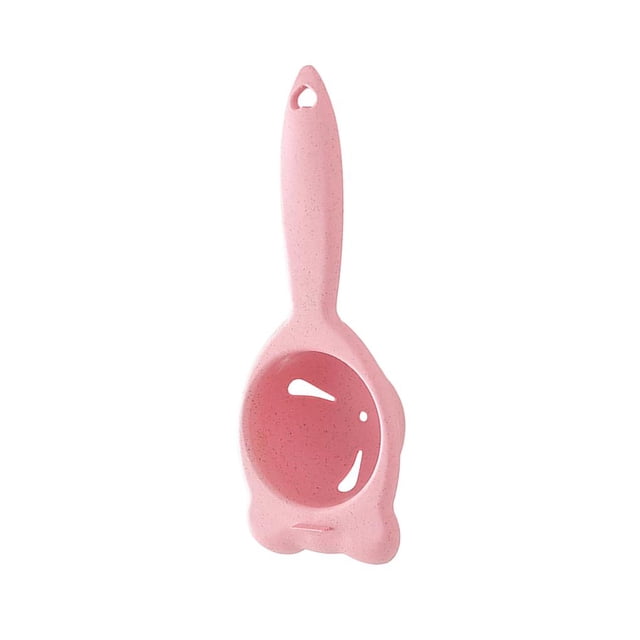 Cateissary Filtro separador de clara de yema de huevo Extractor de divisor de huevo de plástico de dibujos animados Cocina y Comedor