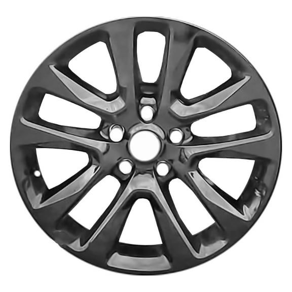 New Aftermarket  Painted Gloss Black Aluminum Wheel 20 x 8 10 Spoke Style fits 2017-2022 Jeep Grand Cherokee