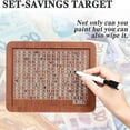thumbnail image 2 of Boovnll Home Storage Wooden Money Box with Money and Numbers with Counter Crafts Portable Storage Case Money Saving Box for Adults Child 1Ml Storage Storage and Organization Organization and Storage, 2 of 5