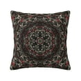 thumbnail image 1 of ZICANCN Mandala Rosette Kaleidoscope Throw Pillow Covers, Bed Couch Sofa Knit Decorative Pillow Covers for Living Room Farmhouse, 20"x20", 1 of 8