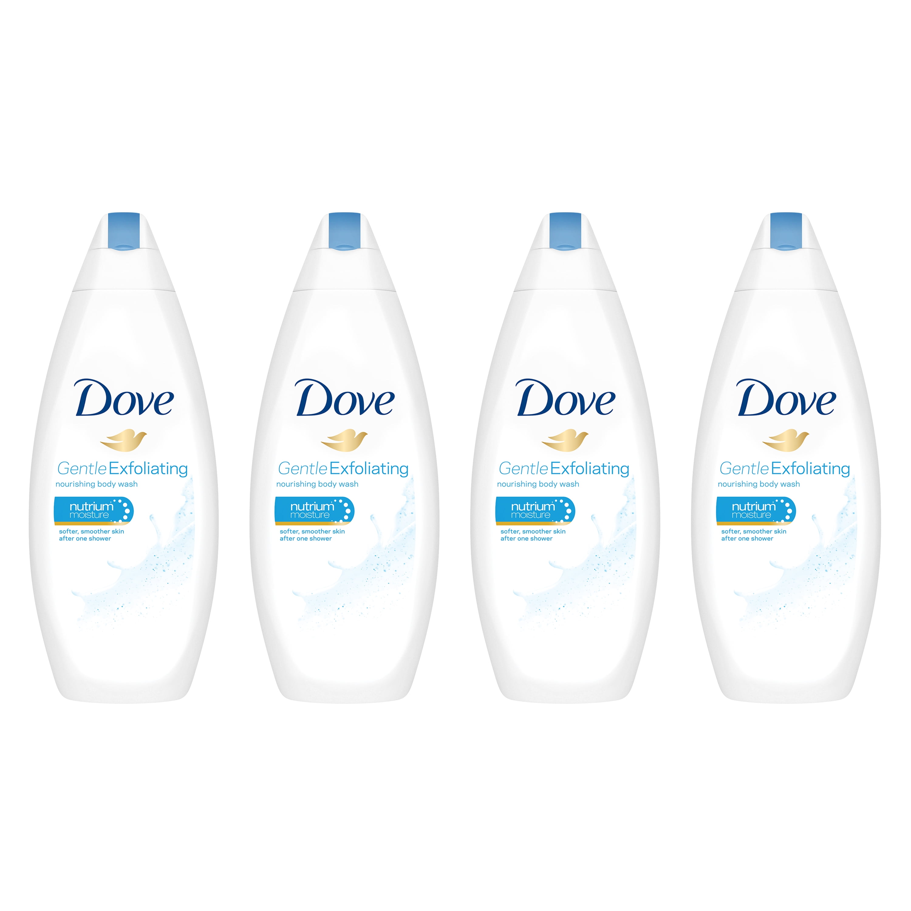 Dove Body Wash Gentle Exfoliating 22 oz 4 Count