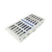 Sterilization Autoclave Cassette for 7 Instruments, Stainless Steel