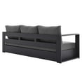 thumbnail image 5 of Modway Tahoe Outdoor Patio Powder-Coated Aluminum 2-Piece Set in Gray Charcoal, 5 of 10