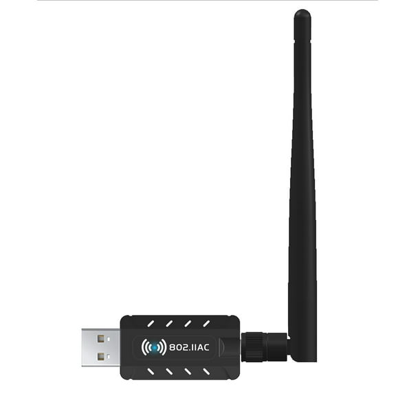 Bouanq School Supplies Smart Electronics 1300M Wireless Card 2.4G/5.8G USB3.0 Dual-Band RTL8812BU Network Card WiFi Receiver