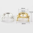 thumbnail image 4 of lionlar 4-6pack 1pc Crystal Ball Base Sphere Stone Support Metal Holder Display Stand 5 Pcs, 4 of 7