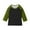 Green, variant on ZACPNCV T Shirts for Teen Girls Raglan 3/4 Length Sleeve Cute Clothes Fall Round Neck Tops Comfy Elbow Sleeve Shirts Brown 5-6 Years