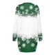 thumbnail image 3 of WILLBEST Vestido Largo Para Mujer, Moda De Otoño E Invierno, Estampado Navideño, Cuello Redondo, Manga Larga, Informal 34, 3 of 3