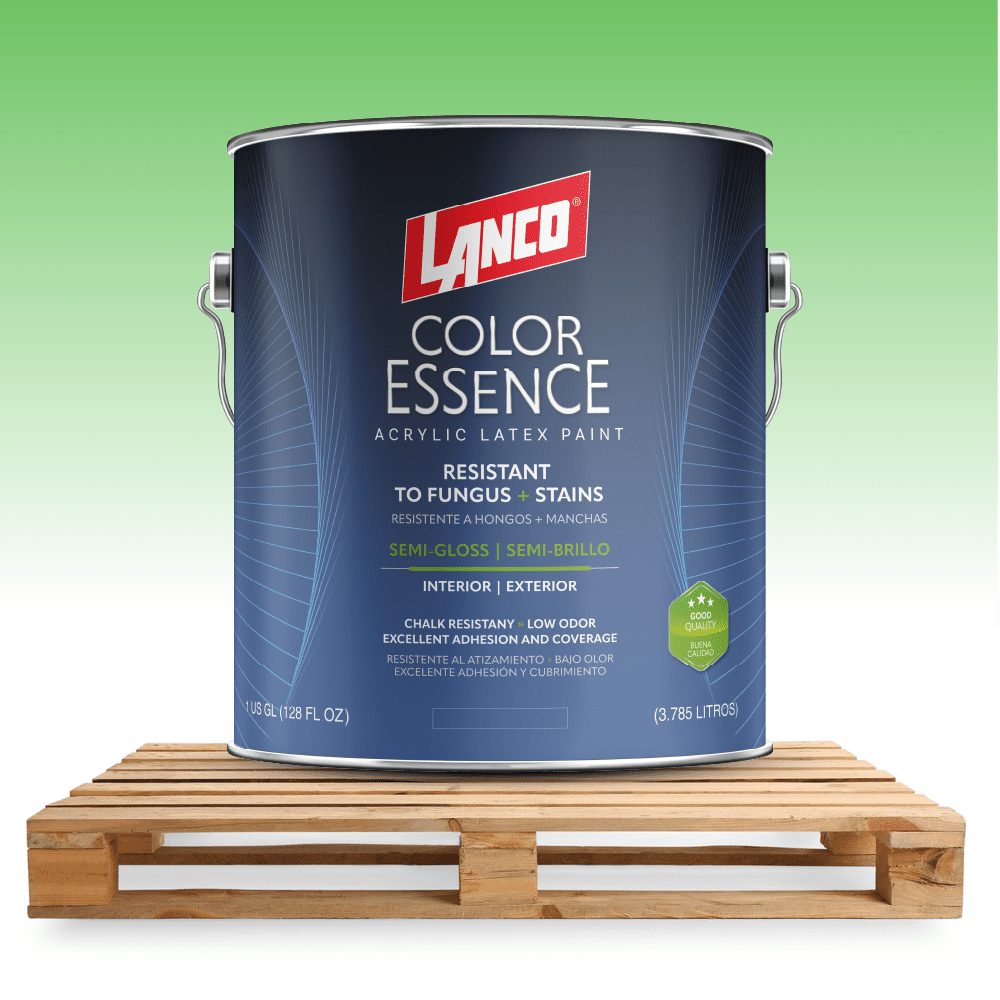 Lanco Color Essence Semi Gloss White & Pastel Base, 1 Gallon