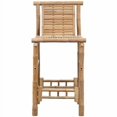 thumbnail image 1 of vidaXL Bar Stools 2 pcs Bamboo, 1 of 5