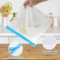 thumbnail image 4 of WWS-10 Pack Dishwasher Safe Reusable Freezer Bags, Leakproof Reusable Bags, BPA Free Reusable Snack Bags for Lunch Marinate Food Travel - 3 Gallon 4 Sandwich 3 Snack Bags, 4 of 4