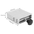 thumbnail image 2 of Ciseaux de Laboratoire Support de Levage en Alliage d'Aluminium 100x100mm Réglage Fin Manuel Laboratoire Table de Levage Plate-Forme Stand Rack, 2 of 9