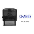 thumbnail image 1 of eloria Confirmed Self Inking Rubber Stamp Shiny Office Stationary Custom Stamp-Voilet Ink, 1 of 1
