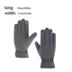 thumbnail image 3 of Qarigey 1 par de guantes cálidos para hombres y mujeres, senderismo, viajes, esquí, ciclismo, guantes transpirables para adultos con pantalla táctil, guantes y mitones Gris Tipo 2 Qarigey AP013242-05, 3 of 6