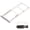Silver, variant on Yajisi Dual Sim Card Tray Replacement for Xiaomi Redmi Note 10 - Premium Plastic Dual Slot Holder Kit with Eject Pin & Cleaning Brush, Precision Fit Black