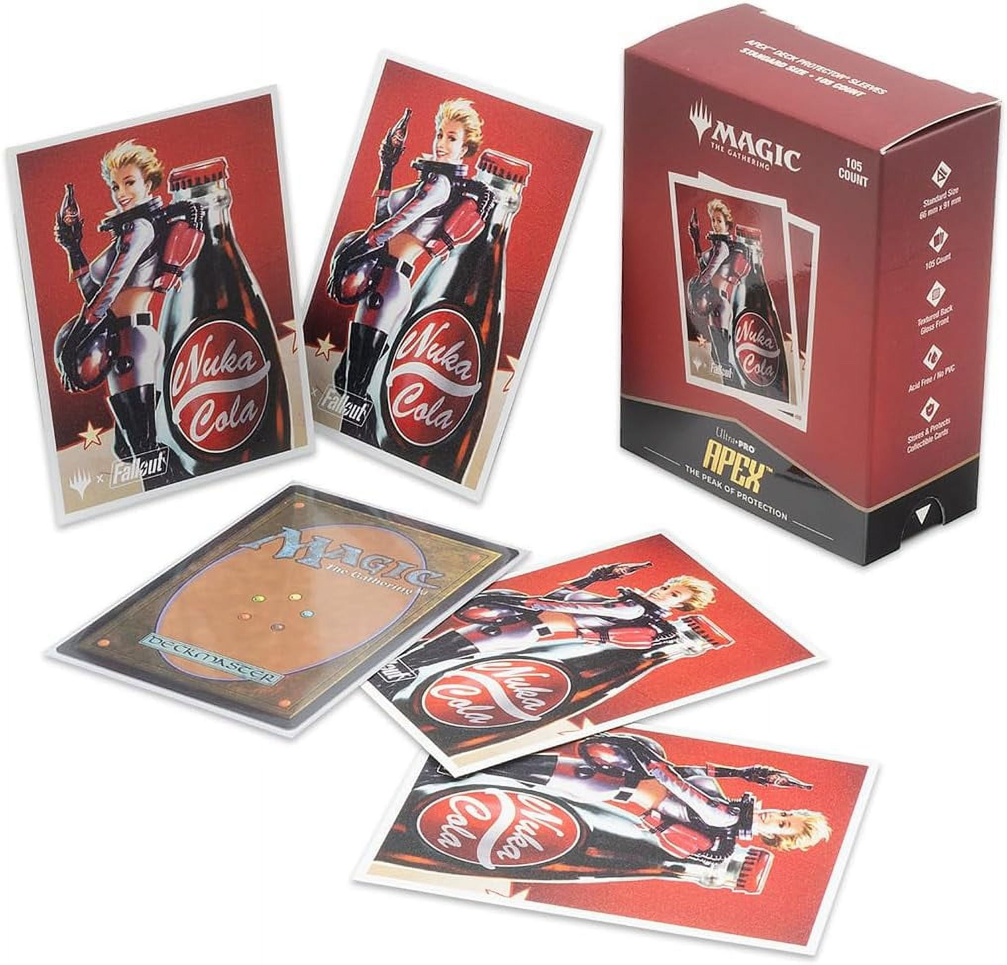 Nuka-Cola MTG Sleeves - Card game storage for game stores