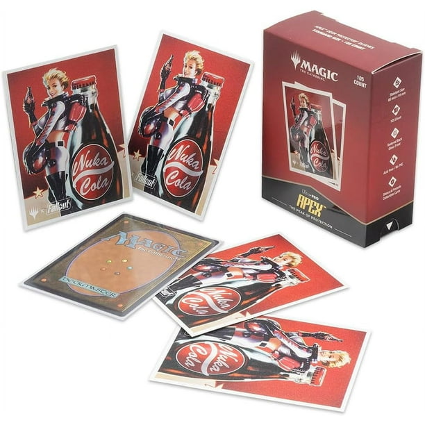 Nuka-Cola MTG Sleeves - Card game storage for game stores