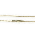 thumbnail image 2 of Ioka - 14K Yellow Solid Gold 1.2mm Rope Chain Necklace with Lobster Clasp - 24", 2 of 6