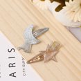 thumbnail image 4 of 2 pinzas para el pelo adorables, horquillas con lentejuelas, accesorios para el cabello para niños (pinza de estrella + pinza de luna), 4 of 8