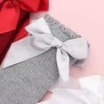thumbnail image 5 of 1 Pair Kids Cotton Lace Children Newborn Baby Infant Bow Socks Girls Socks Knee High Long WHITE M, 5 of 8