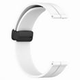 thumbnail image 2 of For Garmin Venu Sq 2 Music 20mm Solid Color Magnetic Clasp Silicone Watch Band, 2 of 4