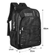 thumbnail image 4 of "Mochila De Viaje De Malla Pesada Para Hombre Mujer Lab.G, Color Negro ", 4 of 5