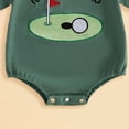 thumbnail image 5 of eczipvz Infant Baby Boy Girl Romper 9M Golf Play Ball Embroidered Romper Short Sleeve Bodysuit Newborn Playsuit, 5 of 6