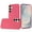 Hotpink, variant on For Samsung s25 FE Classy Slick Chromed Around Hybrid Case Cover - Dark Blue