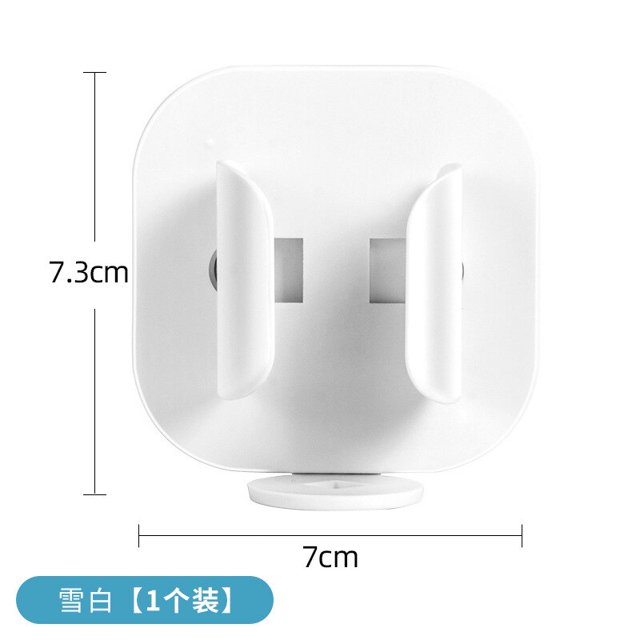 Soporte para cepillo de dientes eléctrico, organizador de pared, accesorios de baño, ahorro de espacio, 1 unidad