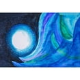 thumbnail image 2 of Posterazzi DPI12268188 Abstract Painting with Blues & Greens Poster Print - 18 x 12 in., 2 of 4