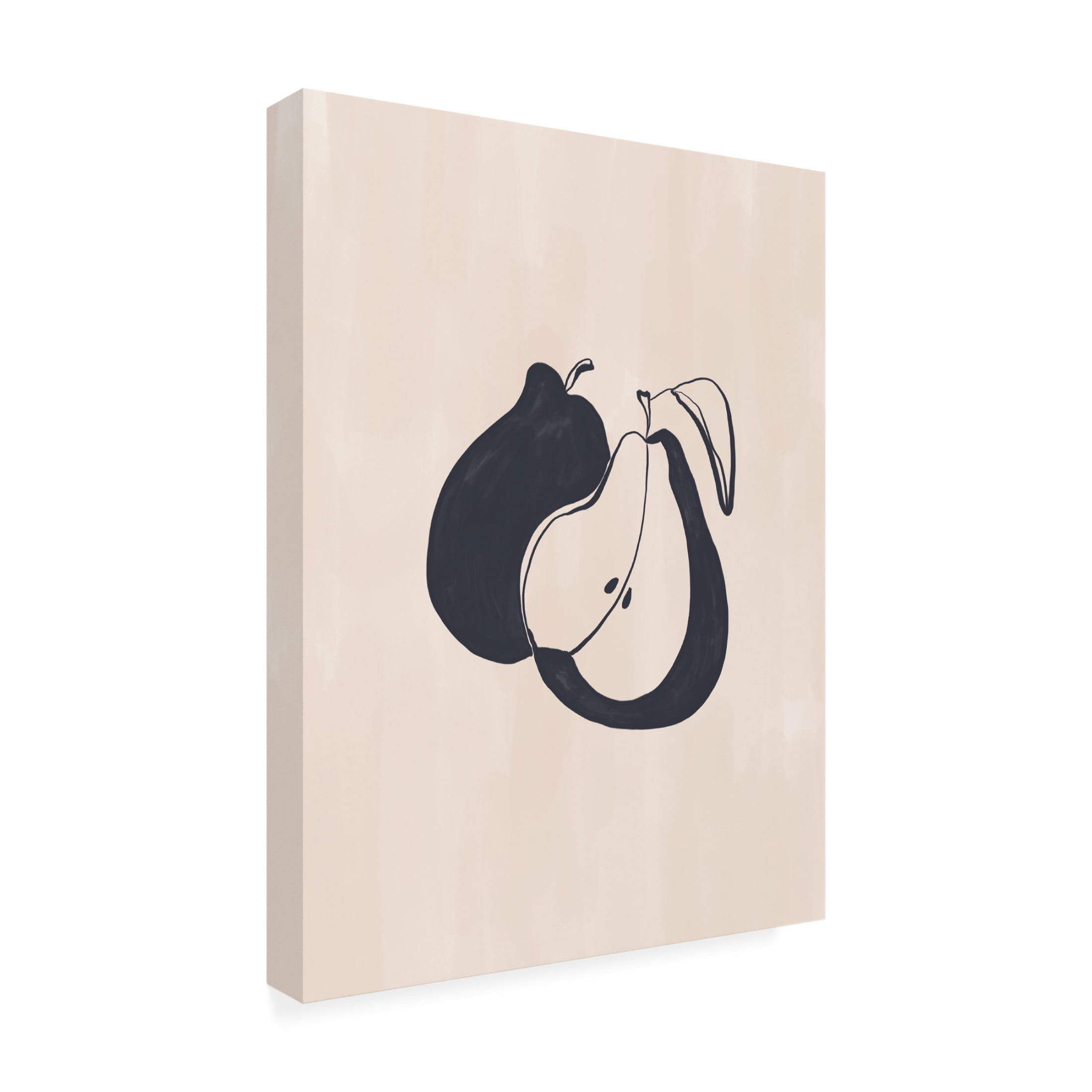 Trademark Fine Art Ivy Green Illustrations Pears Canvas Wall Art