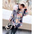 thumbnail image 3 of Jackets for Girls Toddler Kids Girls Winter Fashion Thick Coat Hooded Down Zipper Outwear Jackets New Fall Jackets Winter Outerwear Gray 90, 3 of 8