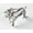 Silver, variant on Fennco Styles Leopard Metal Napkin Rings, Set of 4 – Silver Animal Napkin Holders for Home Décor, Dining Table, Family Gathering, Themed Party, Banquet and Special Occasion