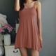 thumbnail image 1 of Pijama corto con tirantes para mujer, con almohadilla para el pecho, fino, sin mangas, modal, 1 of 6