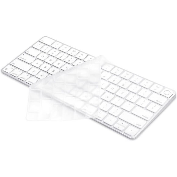 ProElife Ultra Thin Keyboard Cover Skin for 2021 New iMac 24 inch with M1 Chip Magic Keyboard A2449 A2450 (with Touch