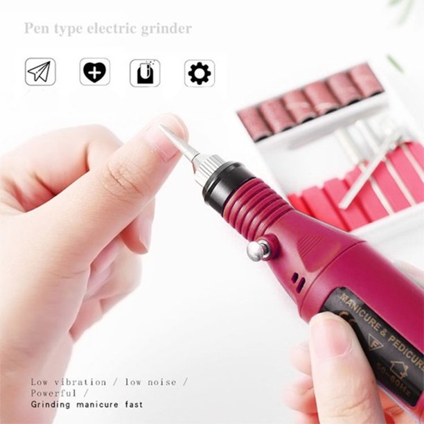 Professional Toe Nail Grinder Electric Drill Manicure Machine Tools