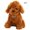 Light Brown, variant on Plush Toy for Kids Toddler Stuffed Animal Puppy Dog - Adorable Poodle for Gifts, Ultra Soft & Realistic, 10 Inch/7Inch