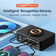 Wireless Charging Stand with Cable and Charger Magnetic,wireless fast charging base, multifunctional interface charger