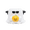 B, variant on HOARBOEG Cute Bow Ghost Resin Planter Pot, Kawaii Halloween Ghost Flower Pot Candy Bucket Angel, Multi-Functional Desktop Pen Holder Vase for Shelf Gift, White