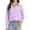 Light Violet, variant on Women Shirts Long Sleeve Tops Collared V Neck Shirts Lightweight Sweatshirt 2024 Fall Fashion Clothes,Gray Women Shirts M