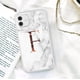 thumbnail image 1 of Funda de teléfono de moda con letra inicial AZ para iPhone 13 Pro Max 11 Pro Max 12 Pro Max 12 Mini 13MiniLuxury, funda suave con textura de mármol Deng Xun unisex, 1 of 2