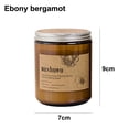 thumbnail image 2 of Botella marrón Cera de soja Vela de aromaterapia Aceite esencial Botella de fragancia sin humo 200 g, 2 of 5