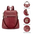 thumbnail image 5 of Kattee Women's Anti-Theft Backpack Purse Genuine Leather Shoulder Bag Fashion Ladies Satchel Bags, 5 of 6